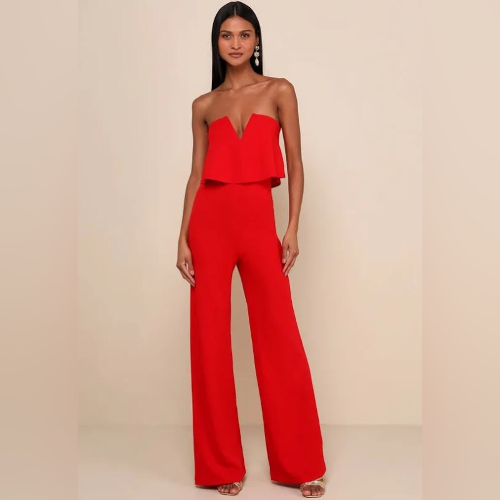 🔥 Red Jumpsuit